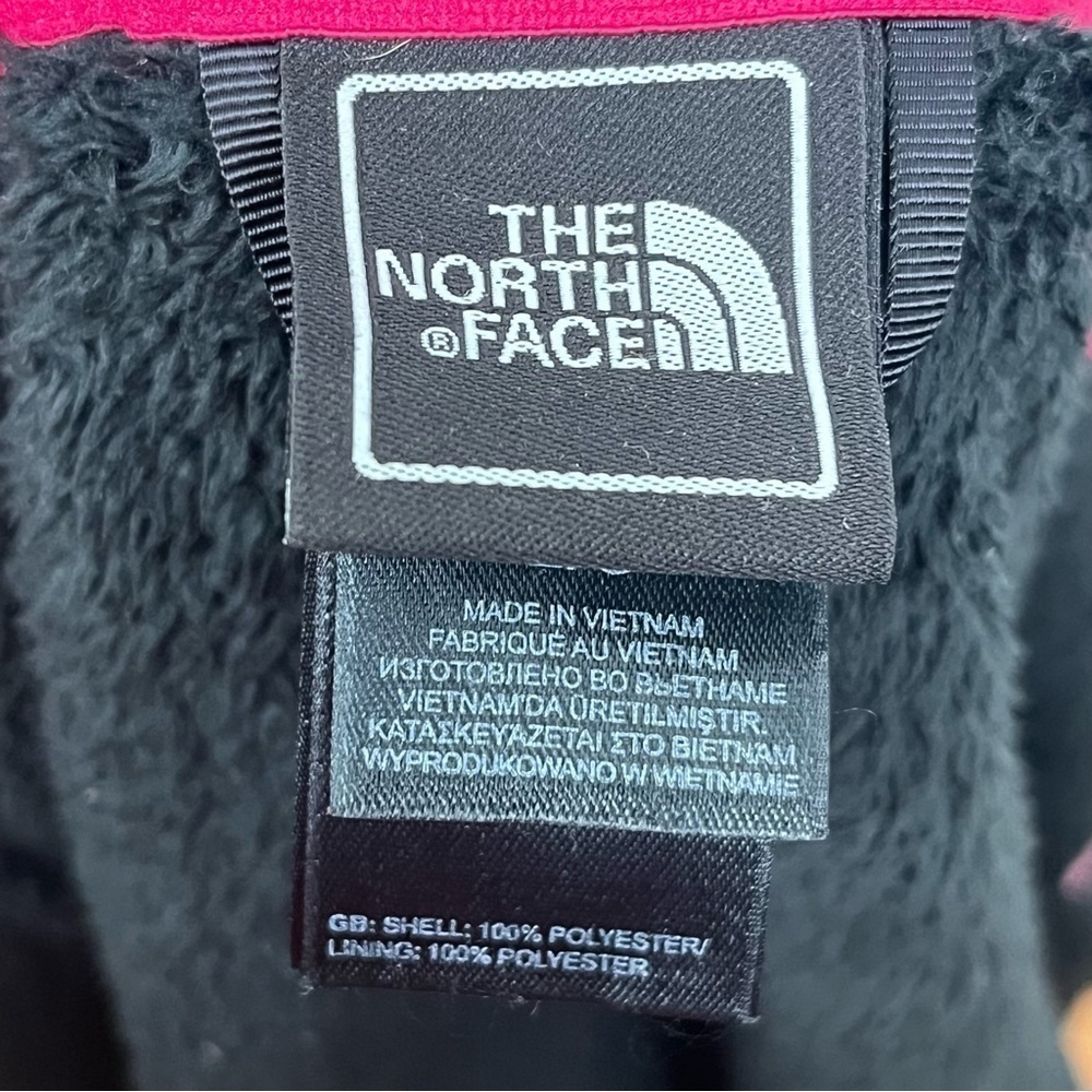 The North Face black Full Zip fuzzy Fleece Jacket Women’s Large. - Picture 5 of 7